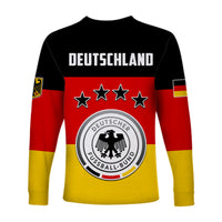 Germany Football Long Sleeve Shirt Deutschland Sporty Style LT13 - Wonder Print Shop