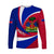 Haiti Long Sleeve Shirt Style Color Flag LT13 - Wonder Print Shop