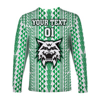 (Custom Personalised) Hawaii Konawaena Wildcats School Long Sleeve Shirt Simple Style LT8 - Wonder Print Shop