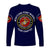 (Custom) Montford Point Marines Long Sleeve Shirt African-American Marine Corps Simple - Navy Blue LT8