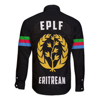 Eritrea EPLF Long Sleeve Button Shirt Spirit Eritrean LT13 - Wonder Print Shop