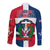 (Custom Personalised) Dominican Republic Long Sleeve Button Shirt Dominicana Proud Style Flag LT13 - Wonder Print Shop