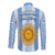 Argentina Football Long Sleeve Button Shirt Champions World Cup Gaucho Vamos LT13 - Wonder Print Shop