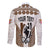 Custom Personalised Fiji Rugby Bati Long Sleeve Button Shirt Proud Tapa Pattern LT13 - Wonder Print Shop