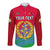 (Custom Personalised) Eritrea Long Sleeve Button Shirt Eritrean Independence Day LT13 - Wonder Print Shop
