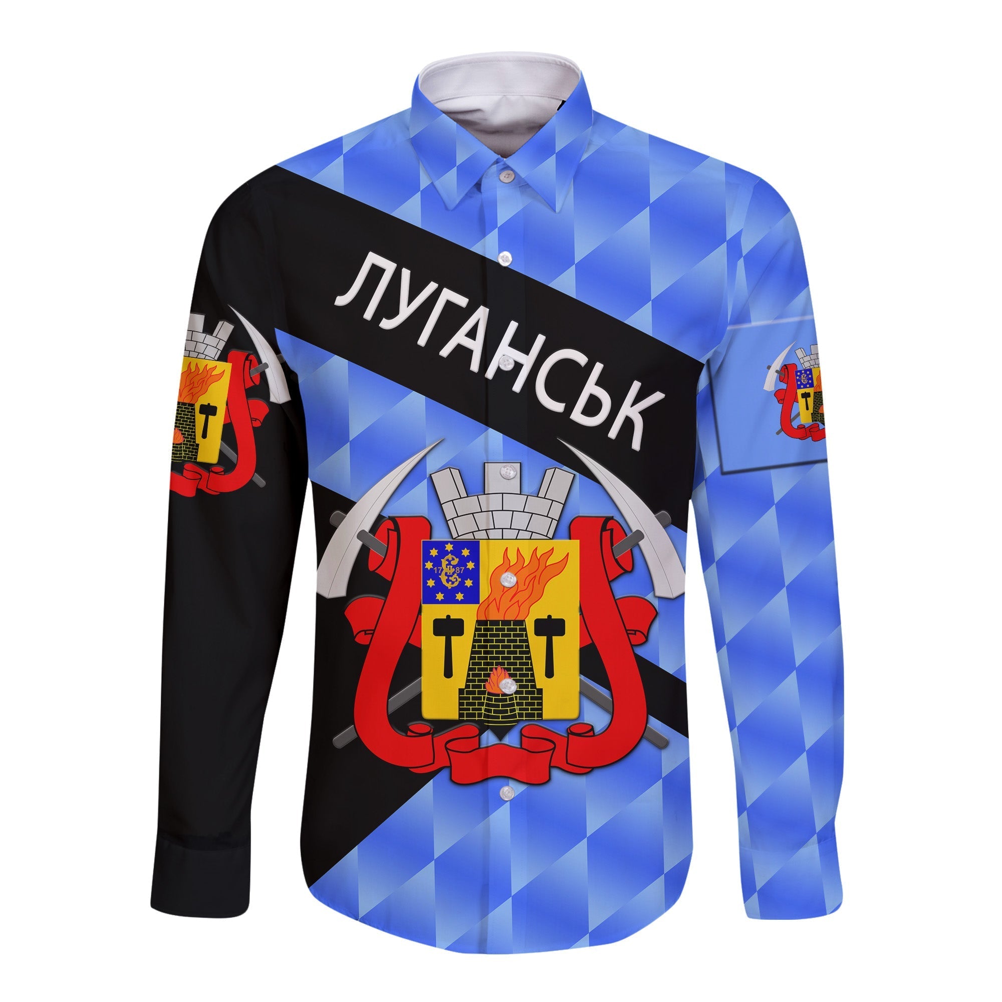 ukraine-luhansk-hawaii-long-sleeve-button-shirt-sporty-style
