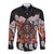 (Custom Personalised) Native American Long Sleeve Button Shirt Native Patterns Dreamcatcher LT6 - Wonder Print Shop