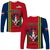 (Custom Personalised) Dominican Republic Long Sleeve Shirt Happy 179 Years Of Independence - Wonder Print Shop
