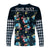 Custom Personalised Hawaii Skeleton Surf Long Sleeve Shirt Halloween Hawaiian Tribal LT13 - Wonder Print Shop
