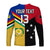 Custom Text and Number Torba PNG Day Long Sleeve Shirt 2022 Simple Polynesia LT13 - Wonder Print Shop