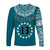custom-text-and-number-cook-islands-tatau-long-sleeve-shirt-symbolize-passion-stars-version-blue