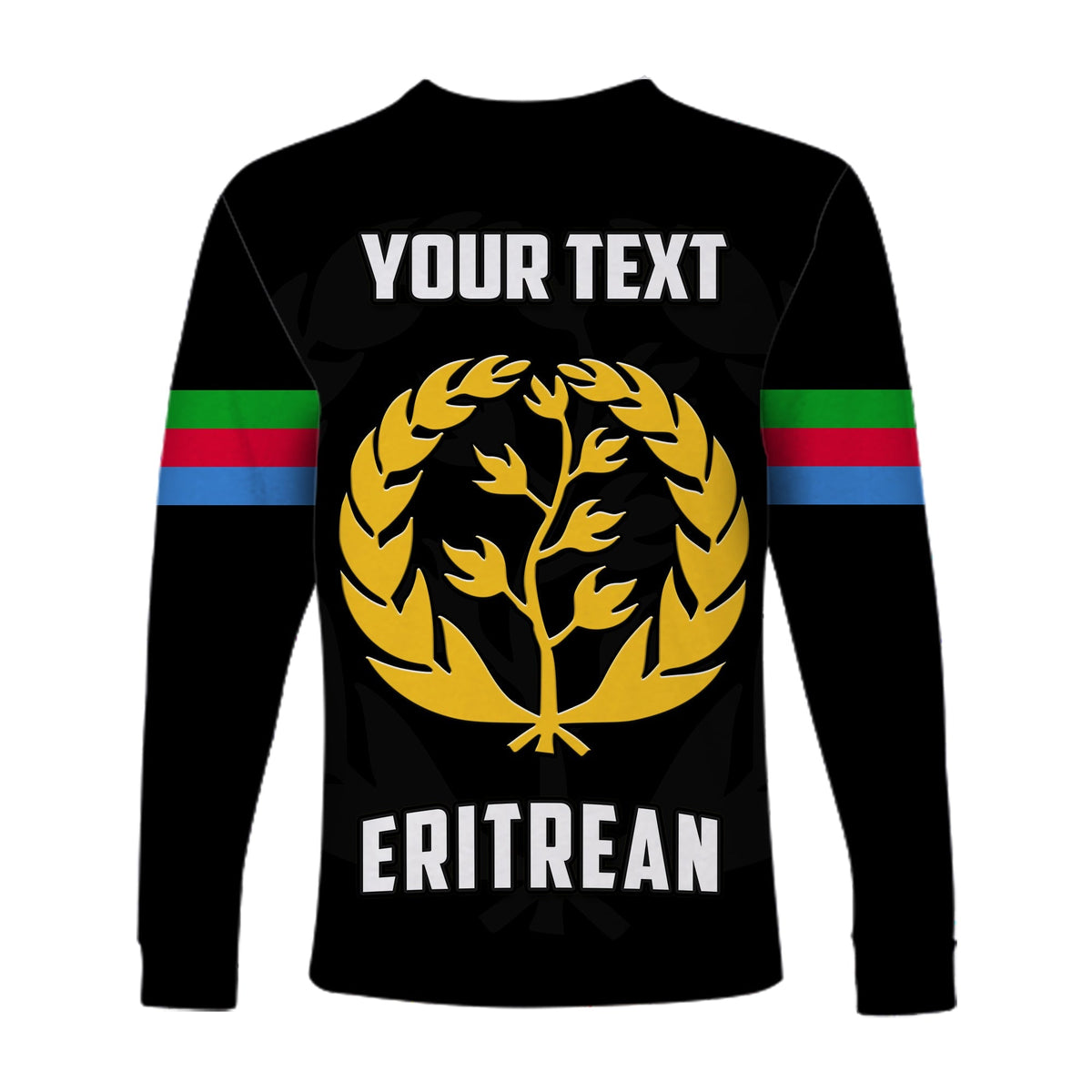 (Custom Personalised) Eritrea EPLF Long Sleeve Shirt Spirit Eritrean LT13 - Wonder Print Shop