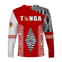 Tonga Rugby Long Sleeve Shirt Mate Ma'a Tonga LT13 - Wonder Print Shop
