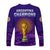 Argentina Football Long Sleeve Shirt Go Champions La Albiceleste LT13 - Wonder Print Shop