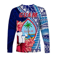 Guam Chamorro Long Sleeve Shirt Happy Liberation Day Latte Stone LT13 - Wonder Print Shop