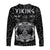 Viking Dad Long Sleeve Shirt Happy Fathers Day Style Runes and Mjolnir LT13 - Wonder Print Shop