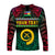 Custom Personalised Shefa Province Long Sleeve Shirt Vanuatu Pig Tusk Polynesian Flag Style - Wonder Print Shop