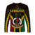 Vanuatu Indigenous Long Sleeve Shirt Proud To Be Ni Vanuatu Polynesian Pattern LT13 - Wonder Print Shop
