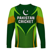 Pakistan Cricket Long Sleeve Shirt Green Shaheens Champion LT13 - Wonder Print Shop