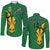 (Custom Text And Number) South Africa Rugby Long Sleeve Button Shirt Bokke Springbok With African Pattern Stronger Together - Wonder Print Shop