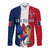(Custom Text And Number) France Football Long Sleeve Shirt Les Bleus Champions World Cup 2022 - Wonder Print Shop