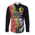 (Custom Personalised) Civil Rights Leaders Long Sleeve Button Shirt African American Black History Month - Wonder Print Shop