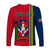 (Custom Personalised) Dominican Republic Long Sleeve Shirt Happy 179 Years Of Independence - Wonder Print Shop