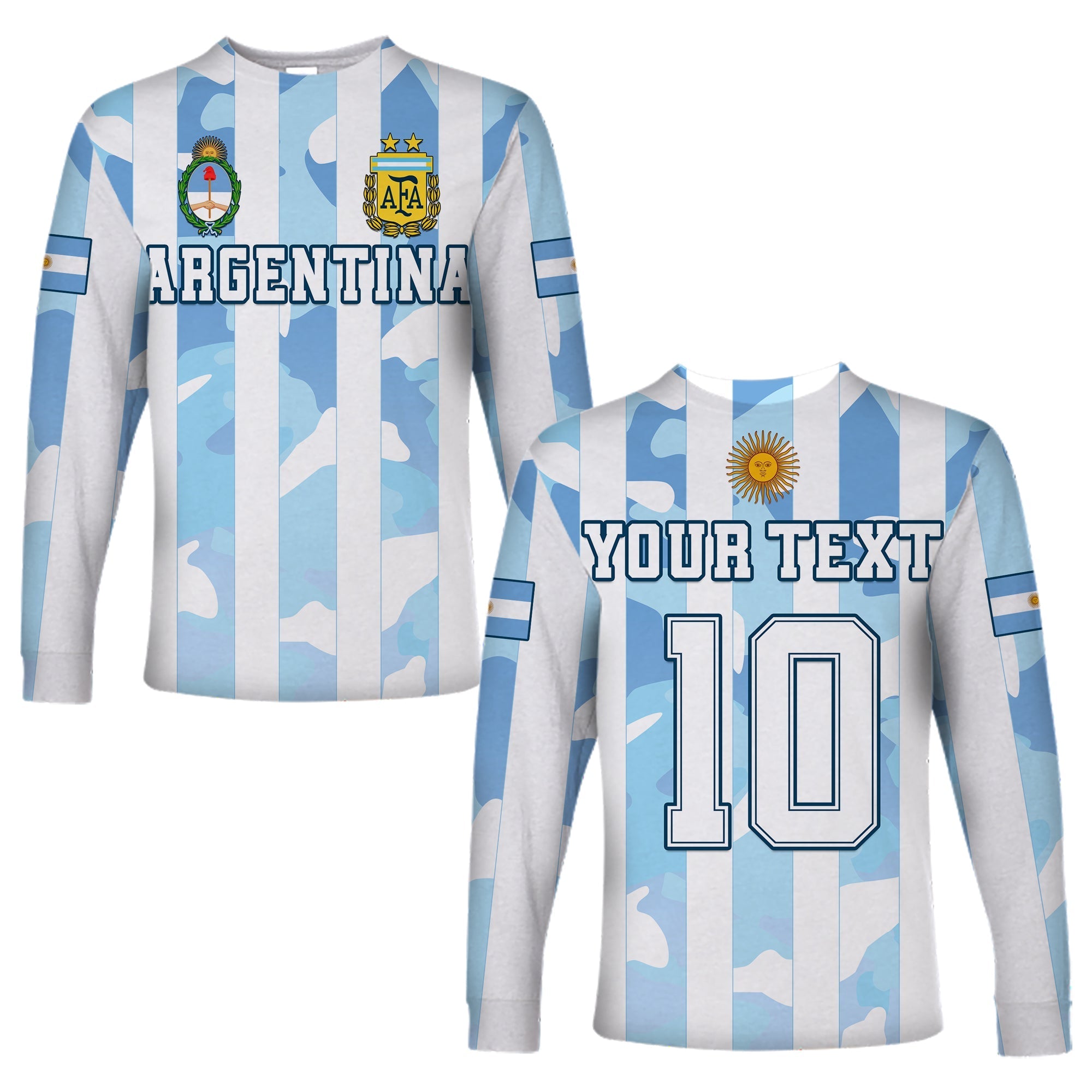 custom-personalised-argentina-football-long-sleeve-shirt-afa-champions-2022-sporty-style