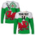 (Custom Text And Number) Wales Football Long Sleeve Shirt Come On Welsh Dragons With Celtic Knot Pattern - Wonder Print Shop