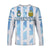 Argentina Football Long Sleeve Shirt AFA Champions 2022 Sporty Style - Wonder Print Shop