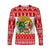 Custom Personalised Hawaii Christmas Long Sleeve Shirt Kanaka Polynesian Santa Claus Mele Kalikimaka - Wonder Print Shop