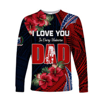 (Custom Text and Number) Samoa Fathers Day Long Sleeve Shirt Polynesian Best Dad Ever LT13 - Wonder Print Shop