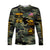(Custom Text and Chapter) Buffalo Soldiers Long Sleeve Shirt Camouflage American Heroes BSMC LT13 - Wonder Print Shop