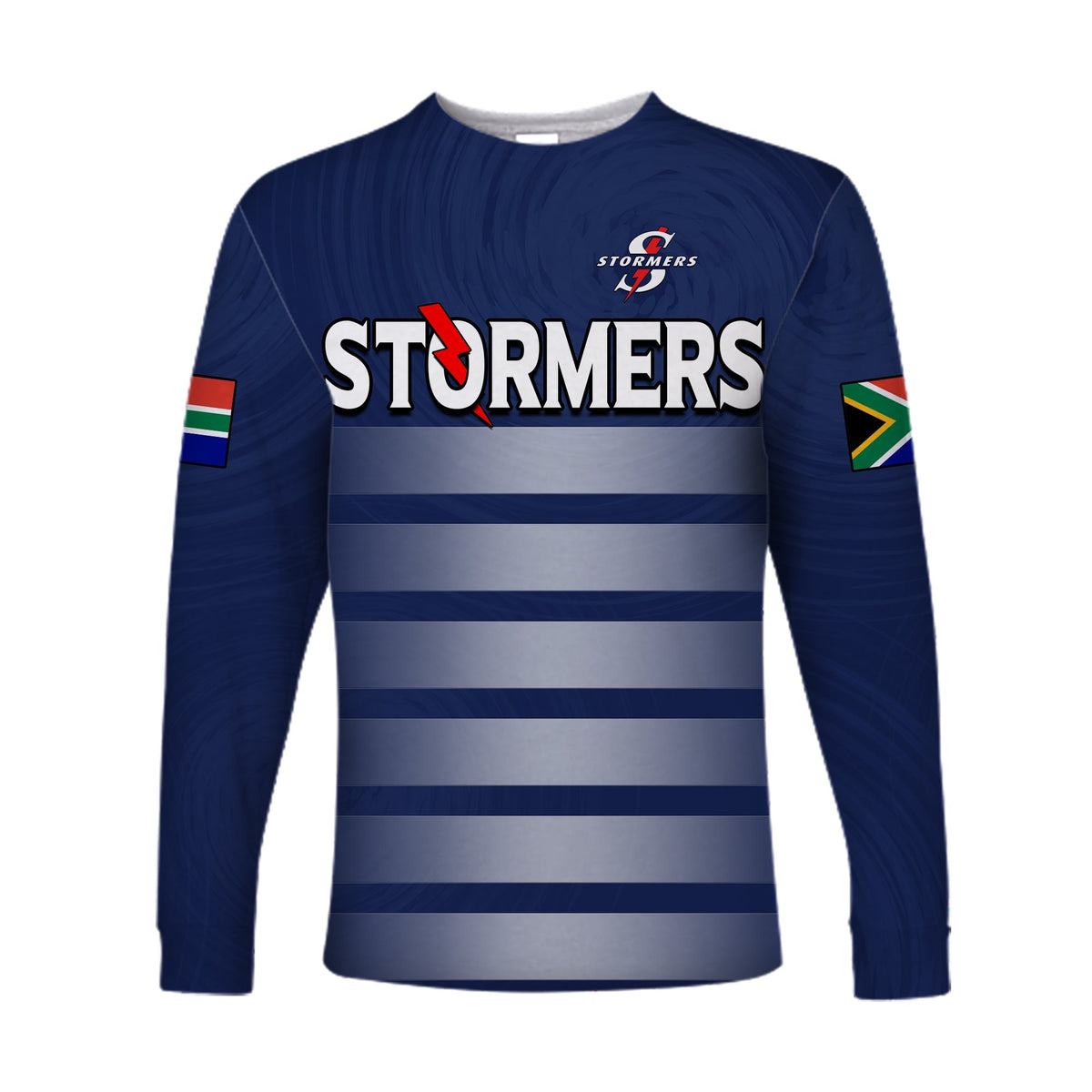 Stormers South Africa Rugby Long Sleeve Shirt We Are The Champions URC Unity - Wonder Print Shop