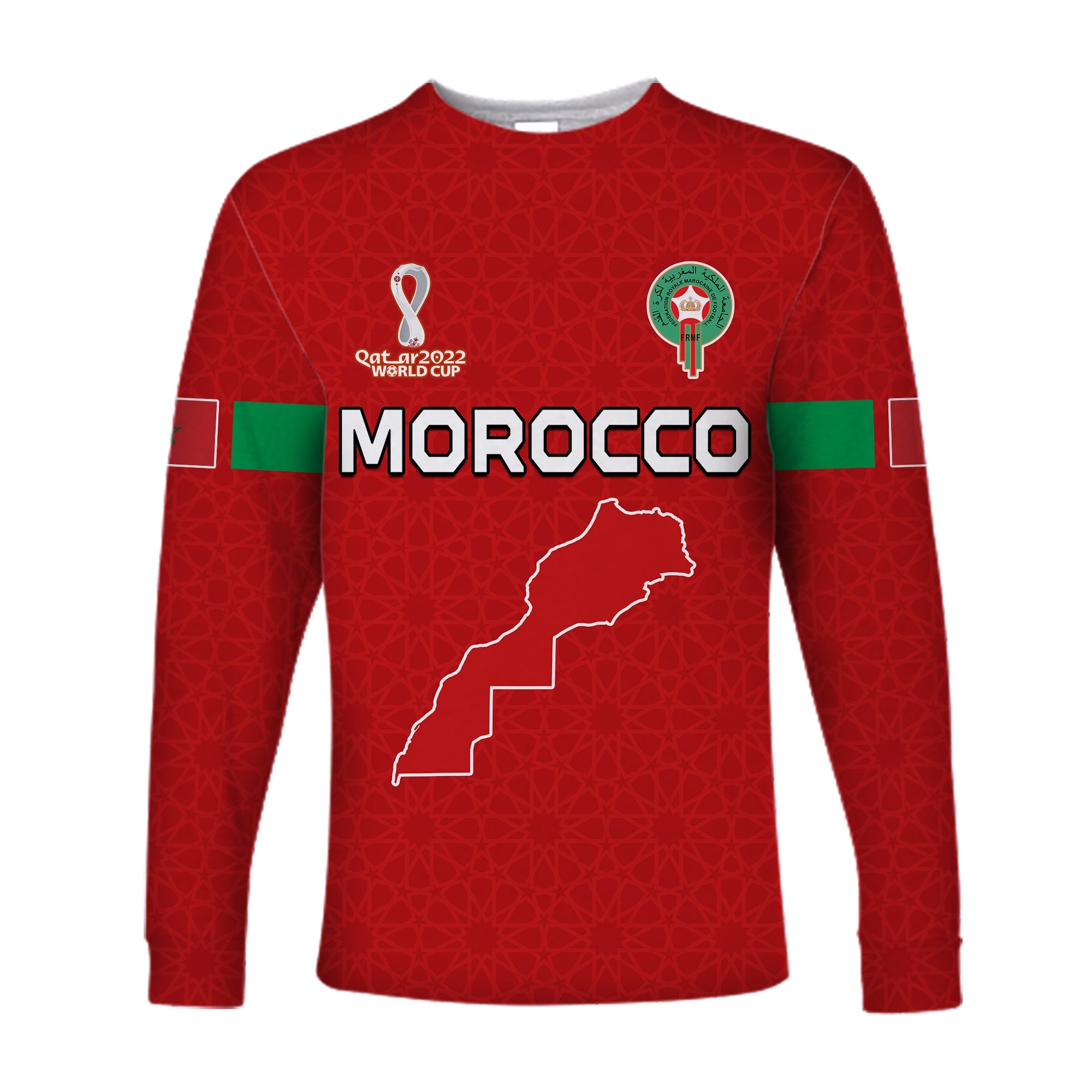 morocco-football-long-sleeve-shirt-champions-world-cup-new-history