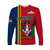 (Custom Personalised) Dominican Republic Long Sleeve Shirt Happy 179 Years Of Independence - Wonder Print Shop