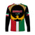 Kuwait Long Sleeve Shirt Happy Independence Day With Coat Of Arms - Wonder Print Shop
