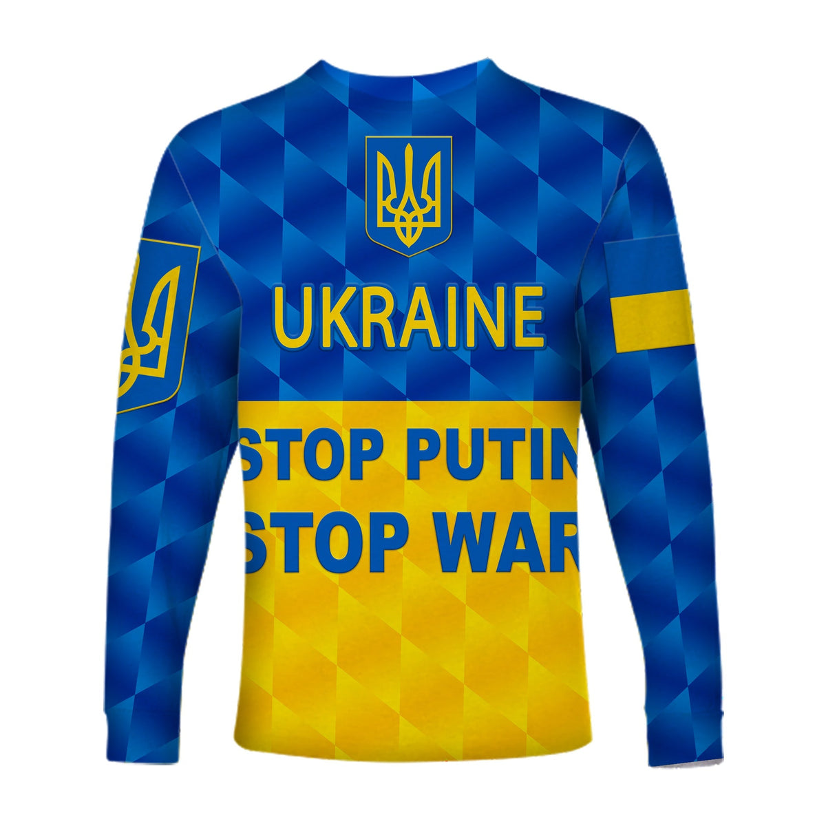 Ukraine Long Sleeve Shirt 2022 Special Vibes LT8 - Wonder Print Shop