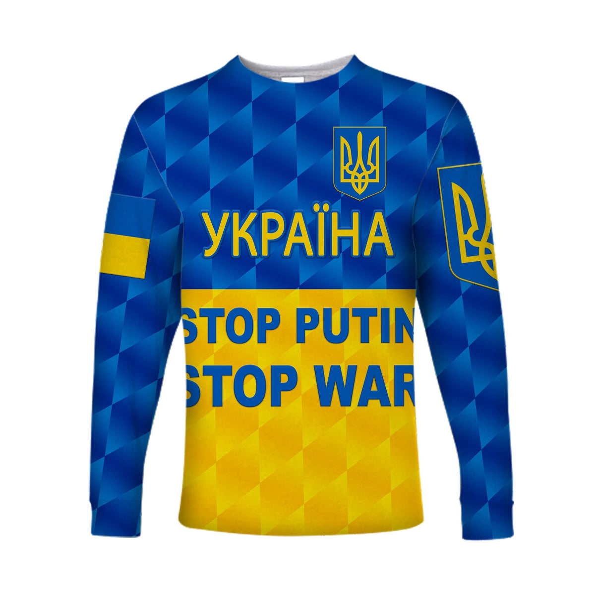 Ukraine Long Sleeve Shirt 2022 Special Vibes LT8 - Wonder Print Shop