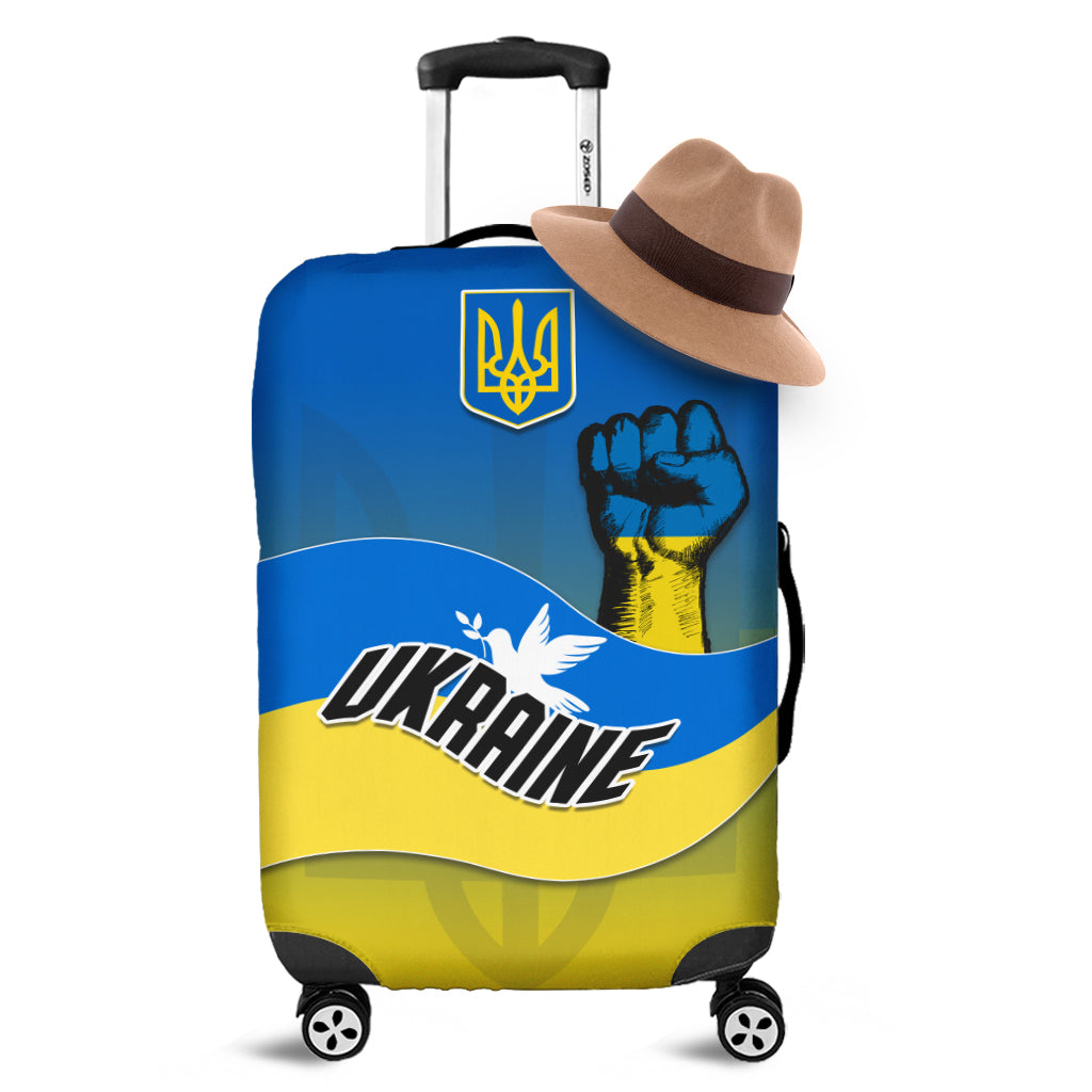 Ukraine Luggage Cover National Flag Style - Wonder Print Shop