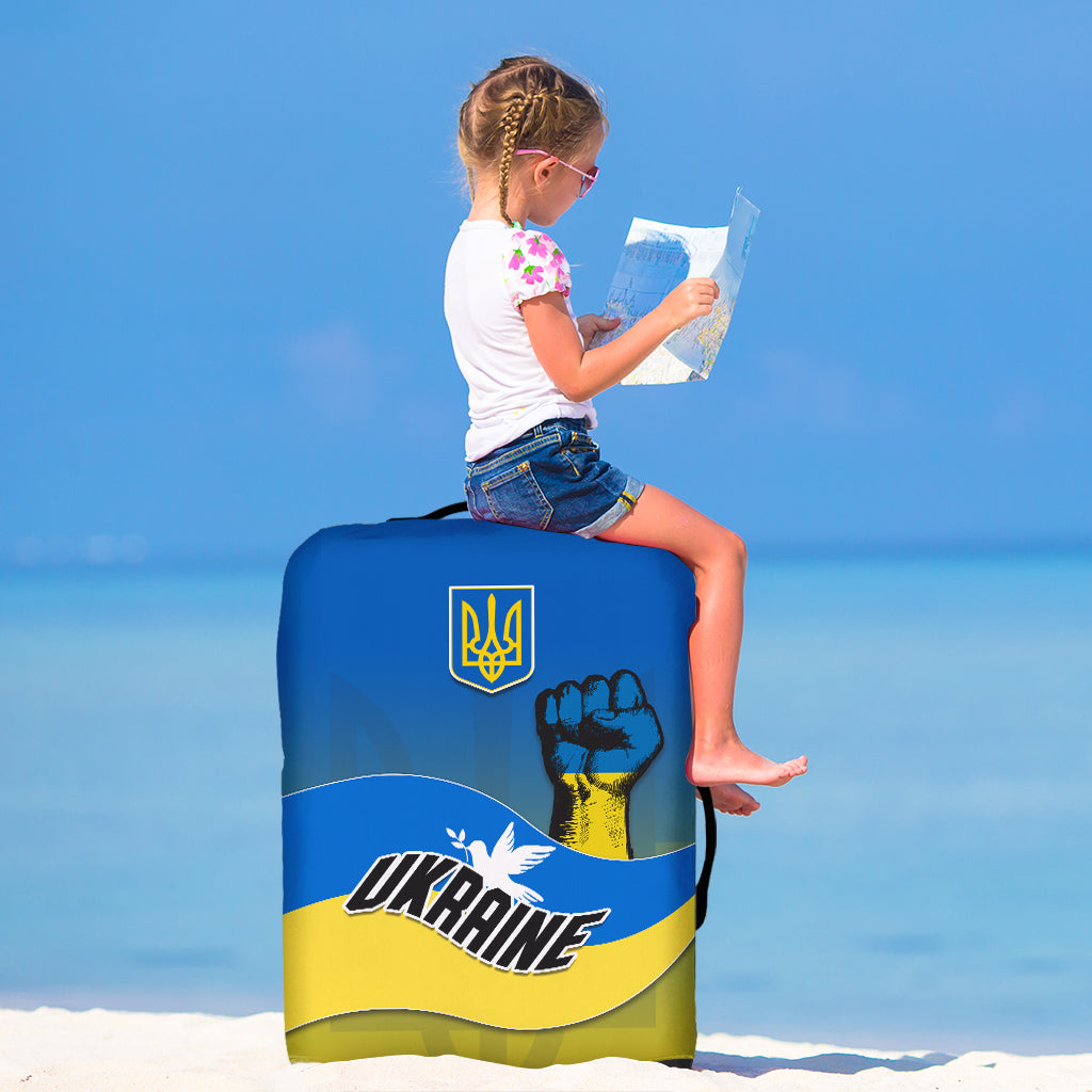 Ukraine Luggage Cover National Flag Style - Wonder Print Shop