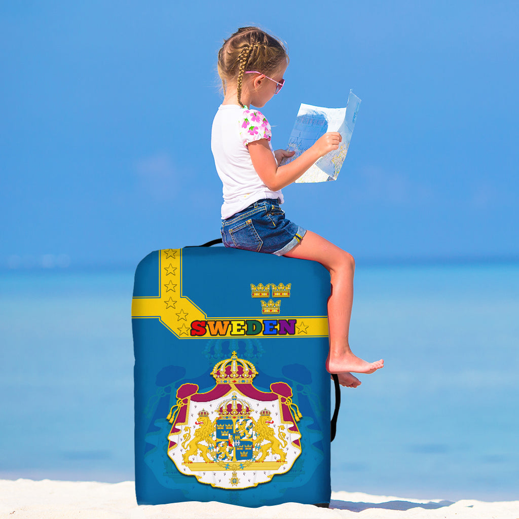 Sweden LGBT Day Luggage Cover Be Proud Of Who You Are - Wonder Print Shop