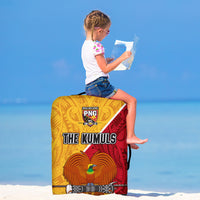 The Kumuls PNG Luggage Cover Papua New Guinea Polynesian Dynamic Style - Wonder Print Shop
