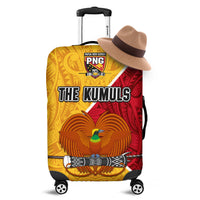 The Kumuls PNG Luggage Cover Papua New Guinea Polynesian Dynamic Style - Wonder Print Shop