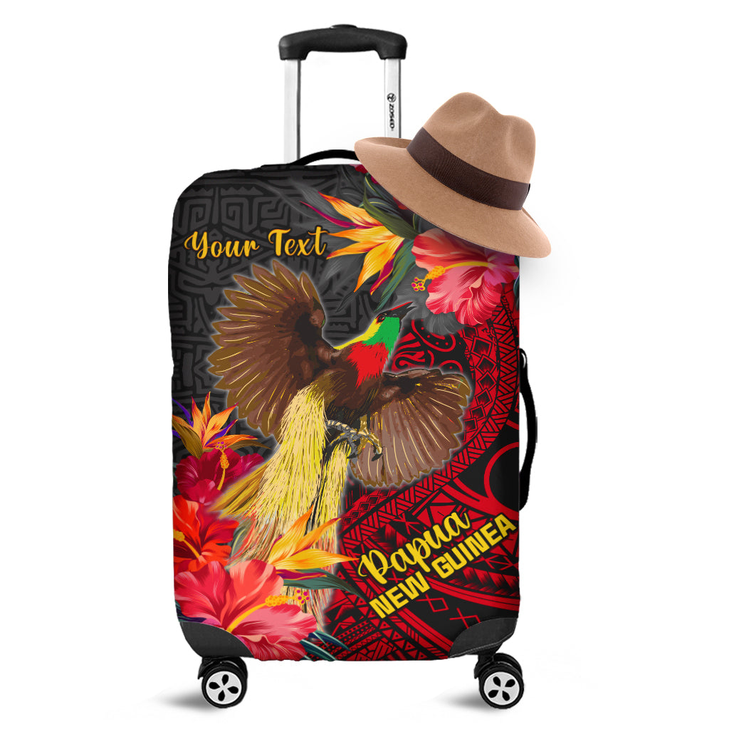 Custom Personalised Papua New Guinea Luggage Covers Bird of Paradise Ver.01 LT13 - Wonder Print Shop