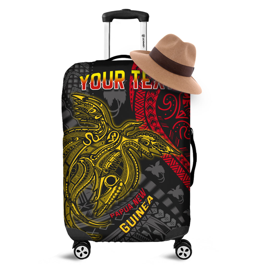 Custom Personalised Papua New Guinea Luggage Covers Raggiana Birds Of Paradise Happy 47th Independence Day LT13 - Wonder Print Shop