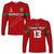 (Custom Text and Number) Morocco Football Long Sleeve Shirt Champions World Cup New History LT13 - Wonder Print Shop