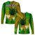 custom-personalised-hawaii-pineapple-long-sleeve-shirt-plumeria-frangipani-mix-tribal-pattern