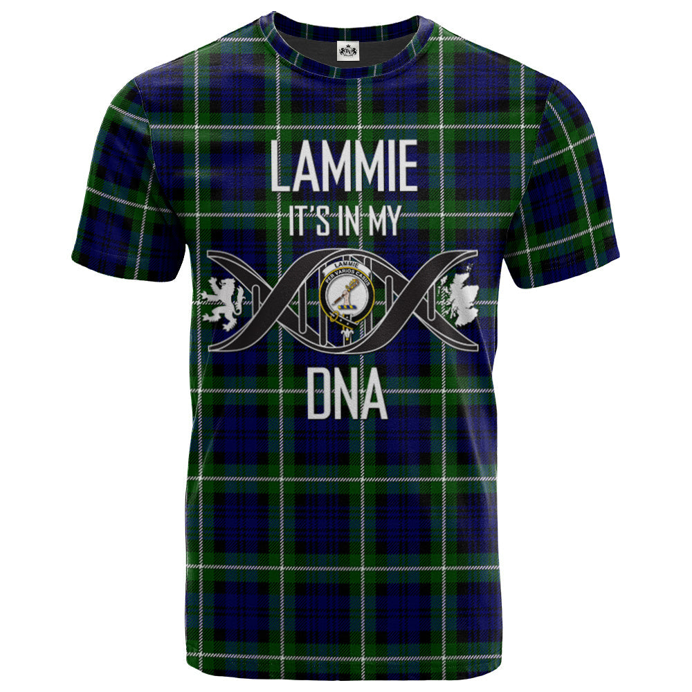 scottish-lammie-clan-dna-in-me-crest-tartan-t-shirt
