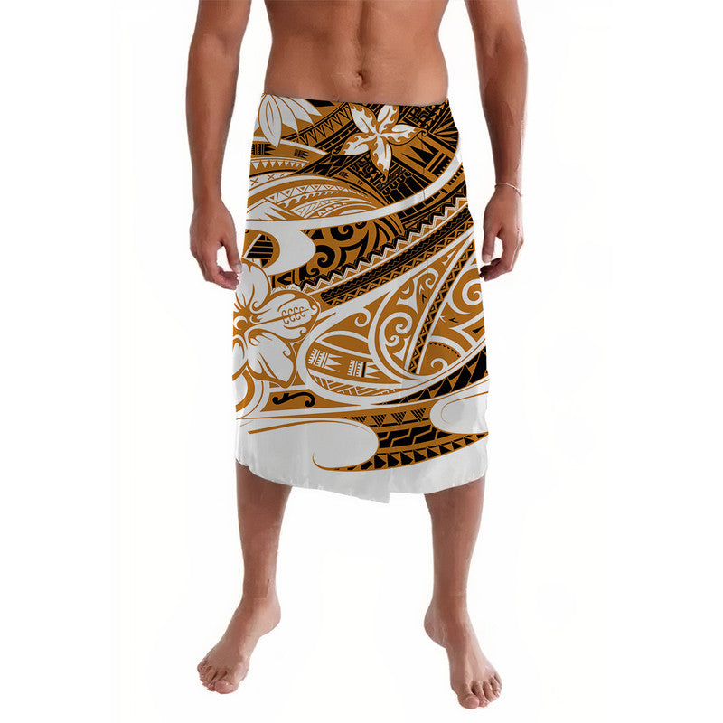 Polynesian Tribal Lavalava Gold LT6 - Wonder Print Shop